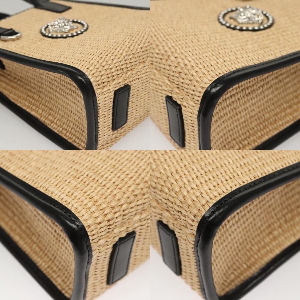 Versace Raffia Handbag Beige - Picture 10 of 16